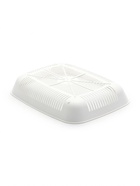 Лоток для кошек, 33.5×25×6 см, округлый, с сеткой, пластик, белый - Фото 14
