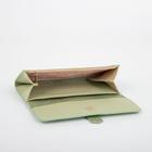 Кошелёк на магните, цвет зелёный - Фото 3