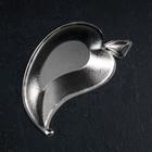 Подставка для фруктов «Лист серебро», 22×12×2.5 см, металл, серебристая - Фото 3