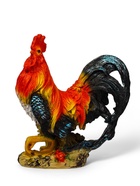 Садовая фигура из полистоуна «Петух андалузский», 42×20×38 см - Фото 4