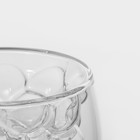 Стакан стеклянный с двойными стенками Magistro «Дуо. Виноград», 200 мл, 8,5×9 см - Фото 3