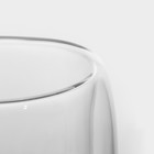 Набор стеклянных стаканов с двойными стенками Magistro «Поль», 350 мл, 2 шт, 8,5×12 см - Фото 3