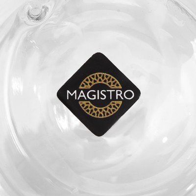 Стаканы Magistro «Поль», 350 мл, 8.5×12 см, с двойными стенками, набор 2 шт., стекло, прозрачные