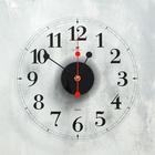 Часы настенные, серия: Интерьер, "Стиль 3", плавный ход, d=30 см, циферблат прозрачный - фото 2140221
