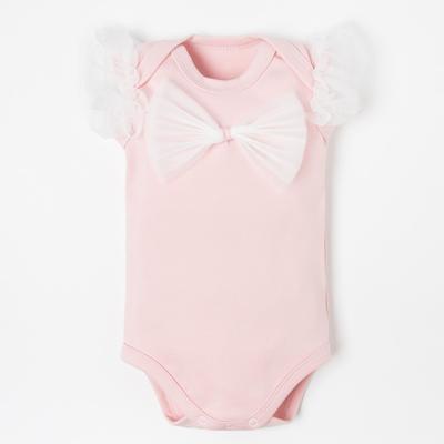 Боди с бантиком «Крошка Я» BASIC LINE, рост 80-86 см