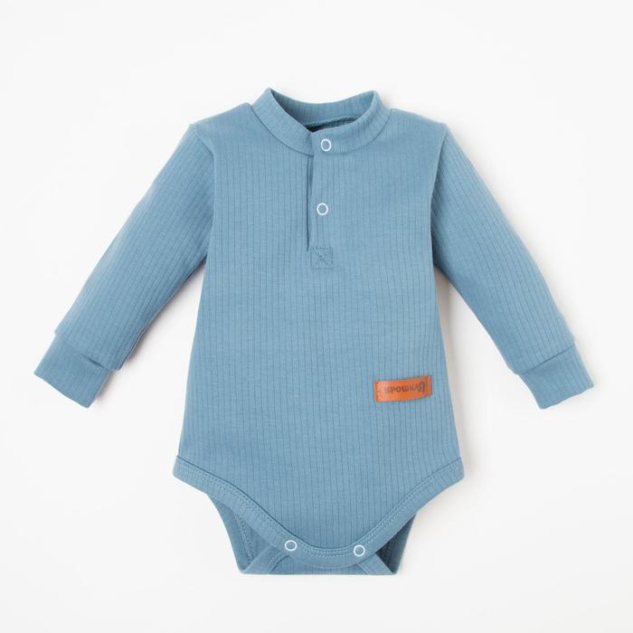 Боди с длинным рукавом Крошка Я, BASIC LINE, рост 86-92 см - Фото 1