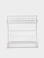 Сушилка для посуды с поддоном, 38.5×38.5×24 см, хром - Фото 3