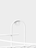 Полка для ванной угловая 3-ярусная, 23×23×58.5 см, белая - Фото 9