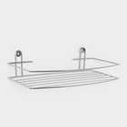 Полка для ванной прямая, 34×11.5×4.5 см, хром - Фото 2