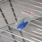 Полка для ванной угловая 3-ярусная, 21.5×21.5×58.5 см, хром - Фото 4