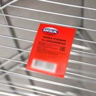 Полка для ванной угловая 3-ярусная, 21.5×21.5×58.5 см, хром - Фото 5