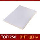 Бумага А4, 100 листов, 80 г/м², самоклеящаяся, белая ГЛЯНЦЕВАЯ - Фото 2