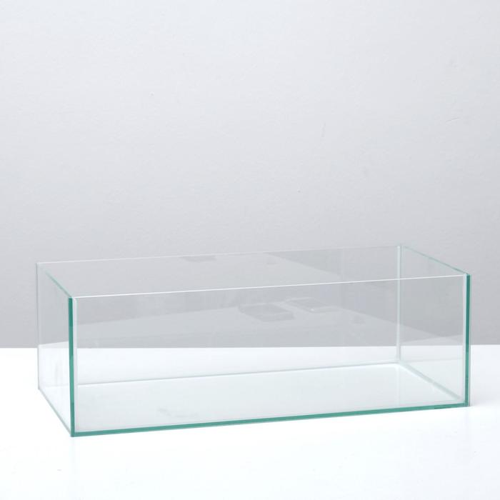 Аквариум Прямоугольный "Акваскейп" прозрачный шов, 36 литров, 60 х 30 х 20 см - Фото 1
