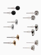 Серьги пусеты 6 пар «Романтика» сердца, цветные - Фото 2