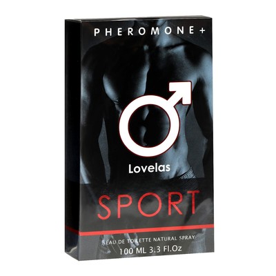 Туалетная вода мужская с феромонами Lovelas Sport, 100 мл (по мотивам Allure Homme Sport (Chanel)