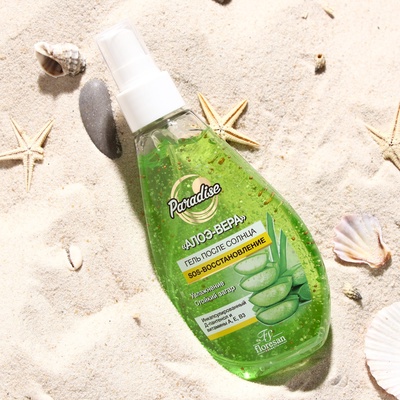 Гель после загара Floresan Beauty Sun «Алоэ вера», 160 мл