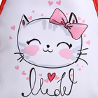 Рюкзак детский «Выбражулька», на молнии, размер 18×9×23 см, красный - Фото 4