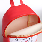 Рюкзак детский «Выбражулька», на молнии, размер 18×9×23 см, красный - Фото 5