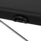 Массажный стол «Колибри» 180×60×70, цвет чёрный - Фото 2