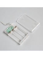 Гирлянда «Конский хвост» 10 нитей по 1 м, IP20, медная нить, 100 LED, 2 режима, батарейки AAх3 (нет в комплекте), свечение тёплое белое 5206118 - фото 319926309