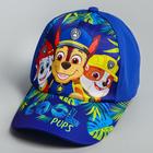 Кепка детская для мальчика, размер 52-54, Щенячий патруль - Фото 4