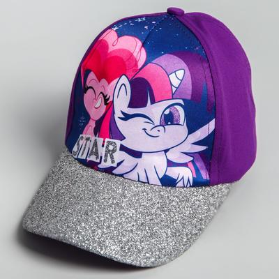 Кепка детская для девочки, размер 52-56, My Little Pony