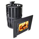 Печь для бани «Воевода-флагман 20», чугунная, дверца со стеклом, сетка, закрытая каменка - Фото 2