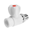 Кран радиаторный MeerPlast, 20x1/2", полипропиленовый, прямой - фото 22927653