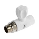 Кран радиаторный MeerPlast, 25x3/4", полипропиленовый, прямой - фото 24147240