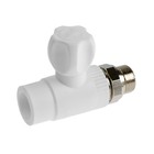 Кран радиаторный MeerPlast, 25x3/4", полипропиленовый, прямой - фото 24147241