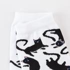 Носки женские MINAKU «Котики», цвет белый, размер 36-37 (23 см) - Фото 2