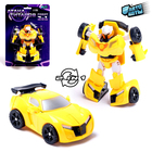Робот - машинка «Автобот», трансформируется, цвет жёлтый - Фото 1