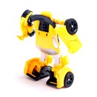Робот «Автобот», трансформируется, цвет жёлтый - фото 6407549