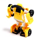 Робот «Автобот», трансформируется, цвет жёлтый - фото 6407550