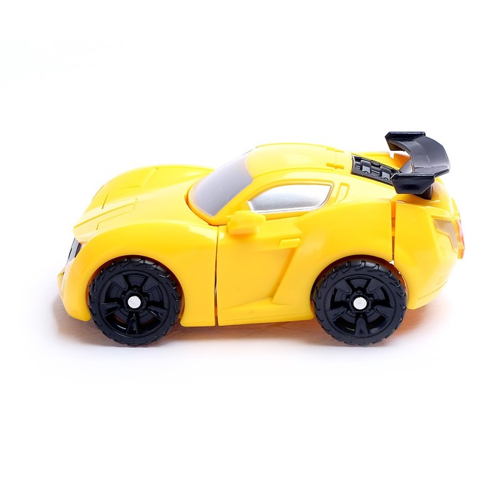 Робот «Автобот», трансформируется, цвет жёлтый - фото 1907220128