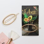 Заколка для волос Avo good day, формовая - Фото 3