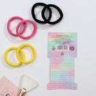 Резинки для волос «Авокадо» 6 шт - Фото 4