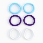 Резинки для волос «Ты просто космос» 6 шт - Фото 3