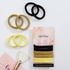 Набор резинок для волос «Сочиняй мечты», 6 шт. - Фото 1