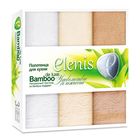 КМП ELENIS для рук в коробке 30*40см 3шт, бел/беж/шок, 100% бамбук 430гр/м - Фото 1