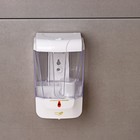 Диспенсер для антисептика/жидкого мыла, 700 мл, сенсорный, пластик, цвет белый - Фото 2