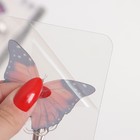 Крючок на липучке «Бабочки», 4 шт, цвет и рисунок МИКС - Фото 5