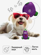 Игрушка пищащая «Весёлый баклажан», 10 см - Фото 2