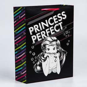 Пакет ламинат вертикальный 'Princess perfect', 31х40х11 см, Принцессы