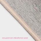 Коврик для дома Доляна «Фло», 60×100 см, серый - Фото 2