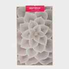 Коврик для дома Доляна «Фло», 60×100 см, серый - Фото 5