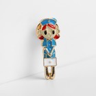 Брошь «Врач-терапевт», цветная в золоте - Фото 2