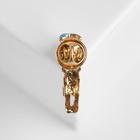 Брошь «Врач-терапевт», цветная в золоте - Фото 3
