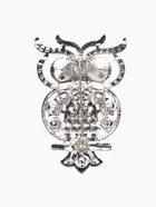 Брошь «Филин», цвет сине-золотой в серебре - Фото 3