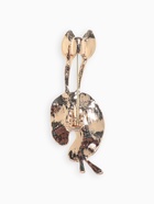 Брошь «Палитра» с кистями, цветная в золоте - Фото 2